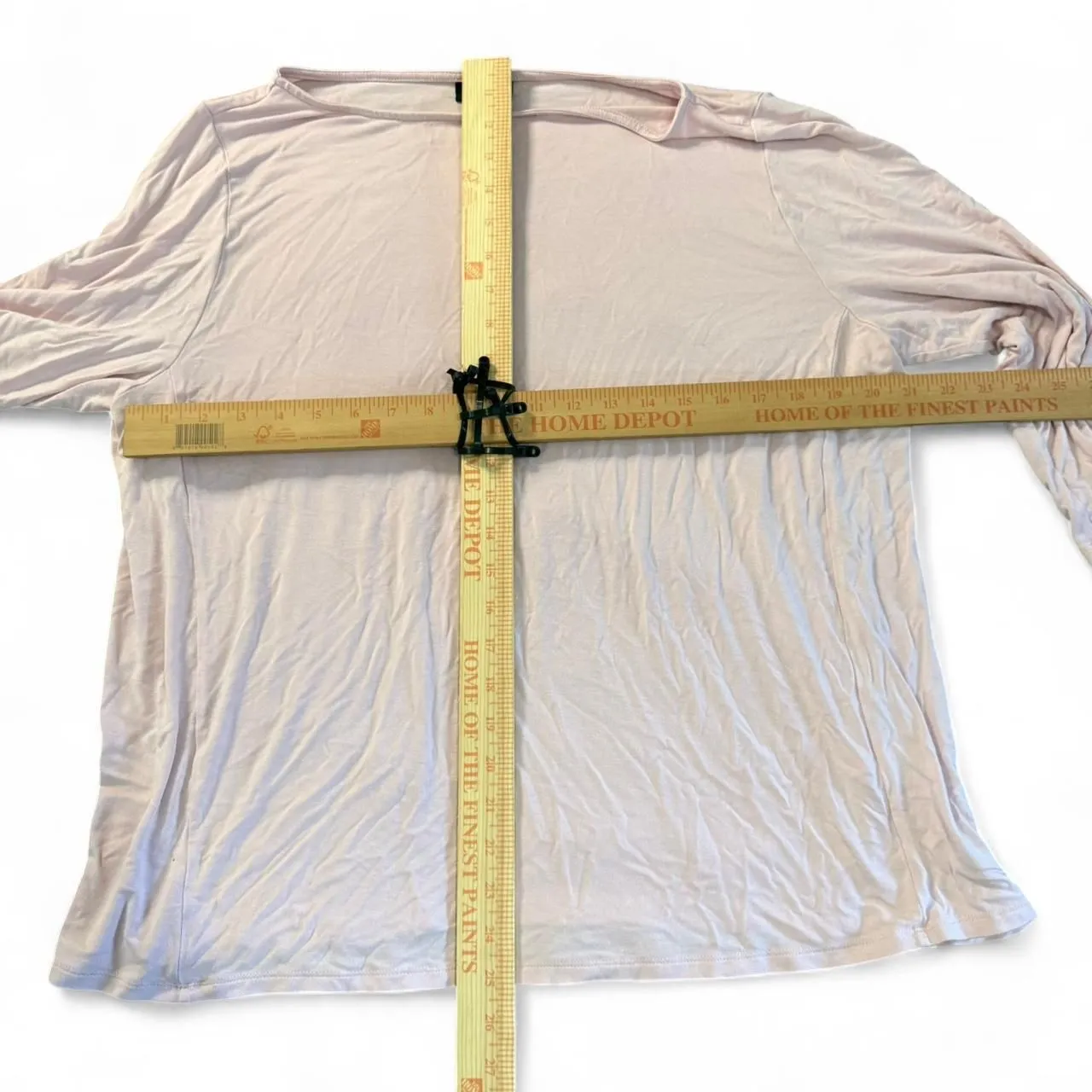 J. Jill WearEver XL Pink Lavender 3/4 Sleeve Top Tunic Stretch Rayon Spandex - Image 6