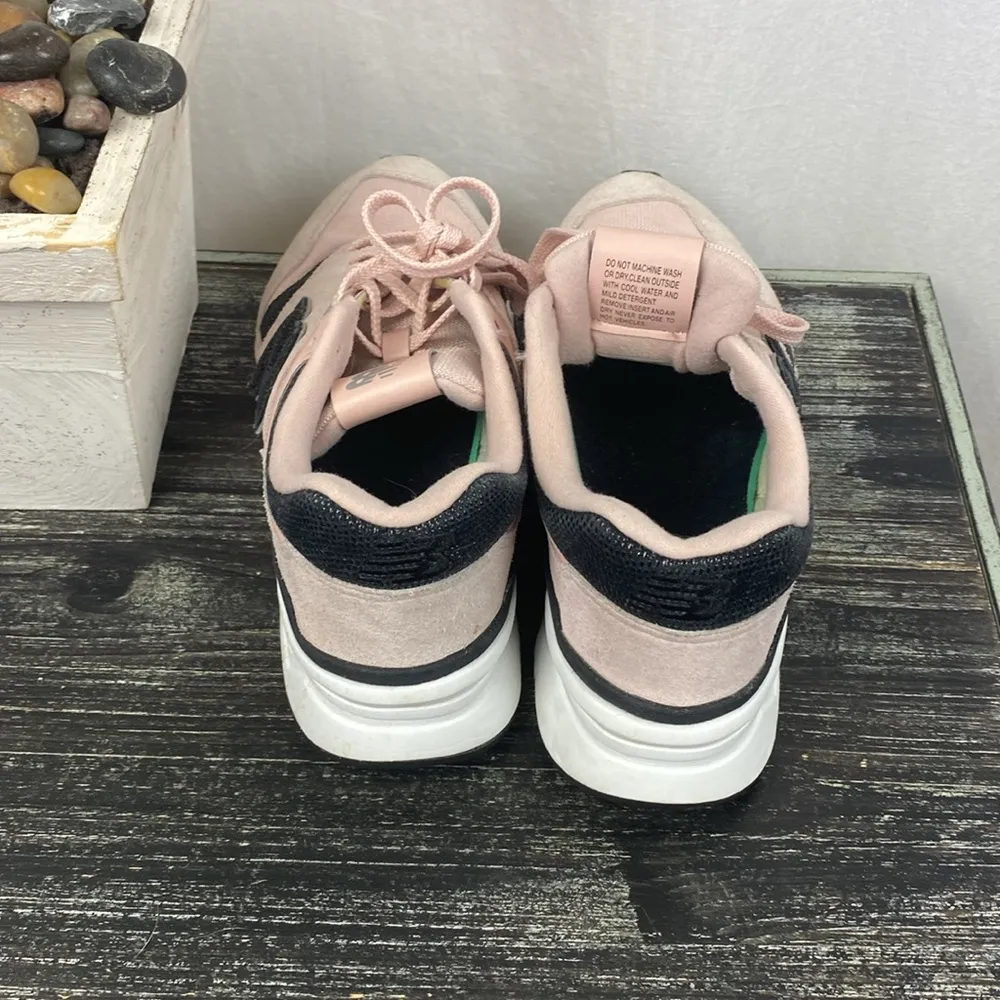 New Balance Pink & Gray Dark Mercury 997H Athletic Sport Sneakers 9 - Image 4