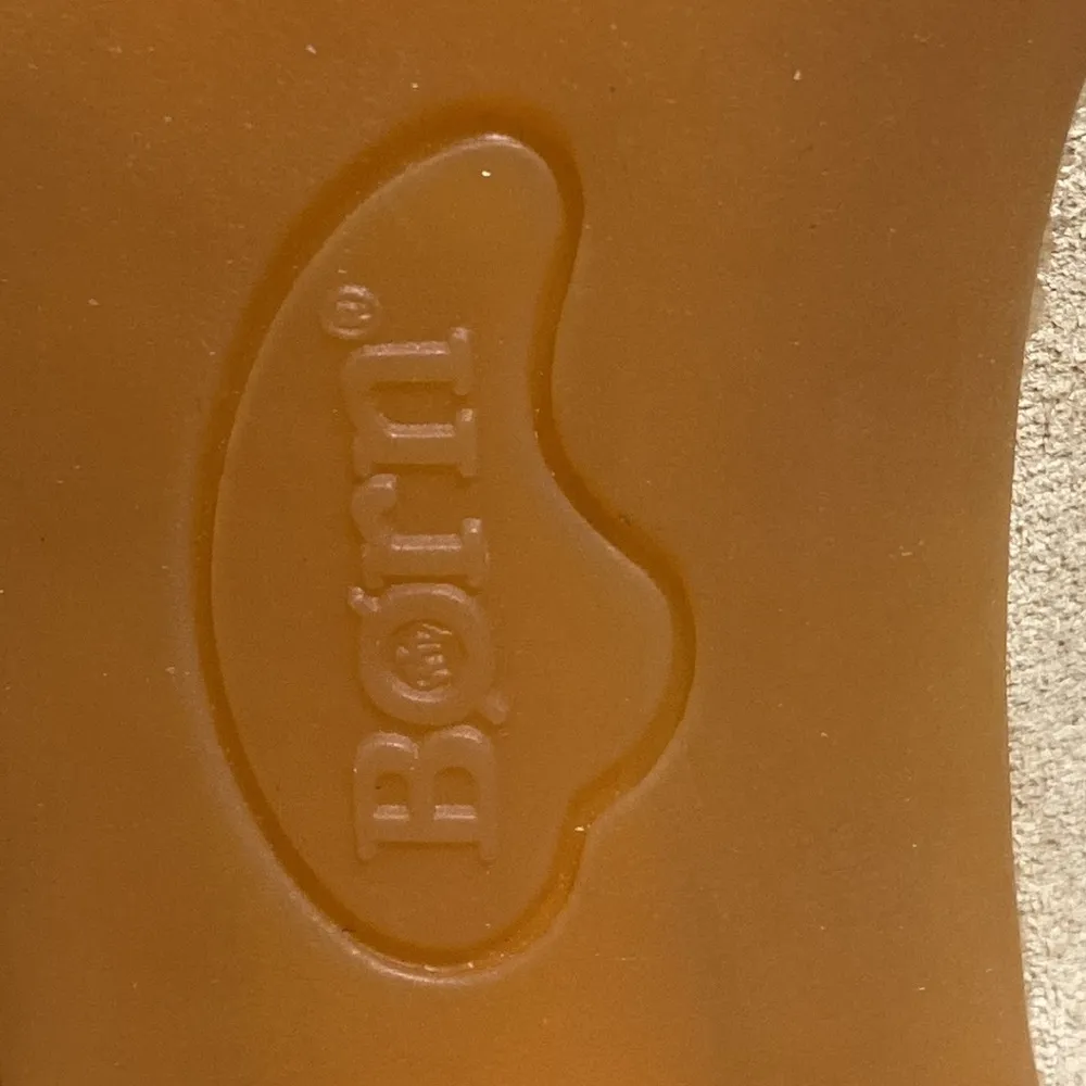 Born womens light tan suede mules size 9 - Image 5