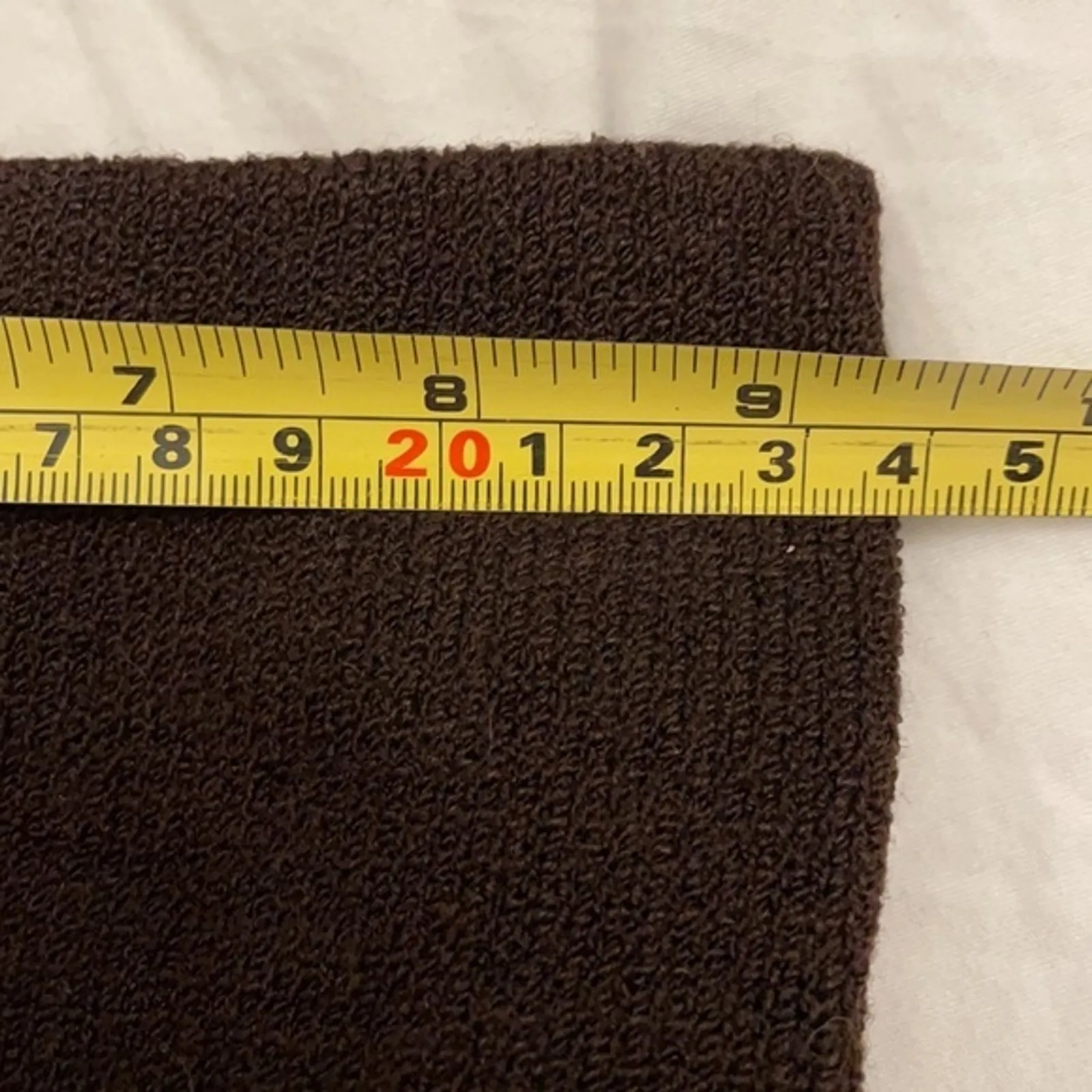 St. John Collection Dark Brown Heavy Knit Cropped Pants Womens Size 2 - Image 8