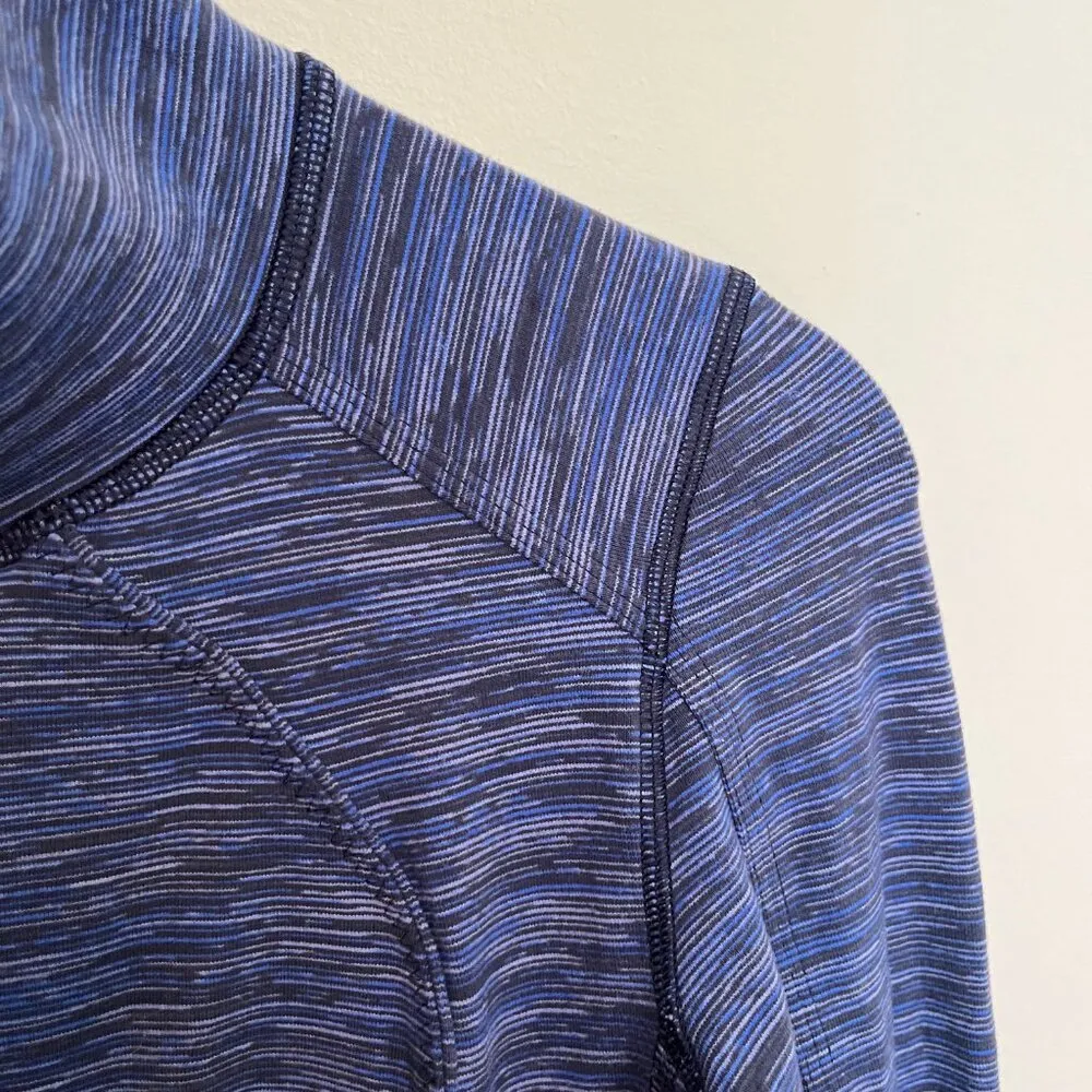 RARE Lululemon Full Zip Nice Asana Jacket - Wee Are From Space Cadet Blue - Image 13