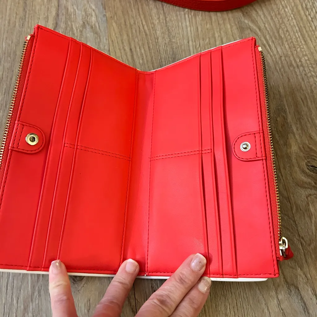 Kate Spade coralie Sheffield Street prickly pear Crossbody Bag with Wallet - Image 6