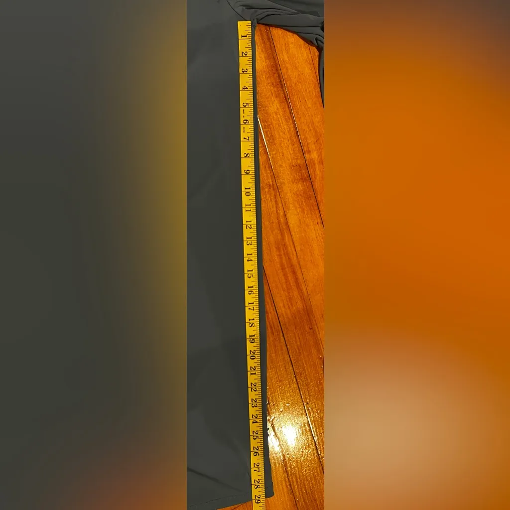 ZARA Blue Wide Leg Palazzo Pants With Slit High Waist
Elastic Waist Size S - Image 7