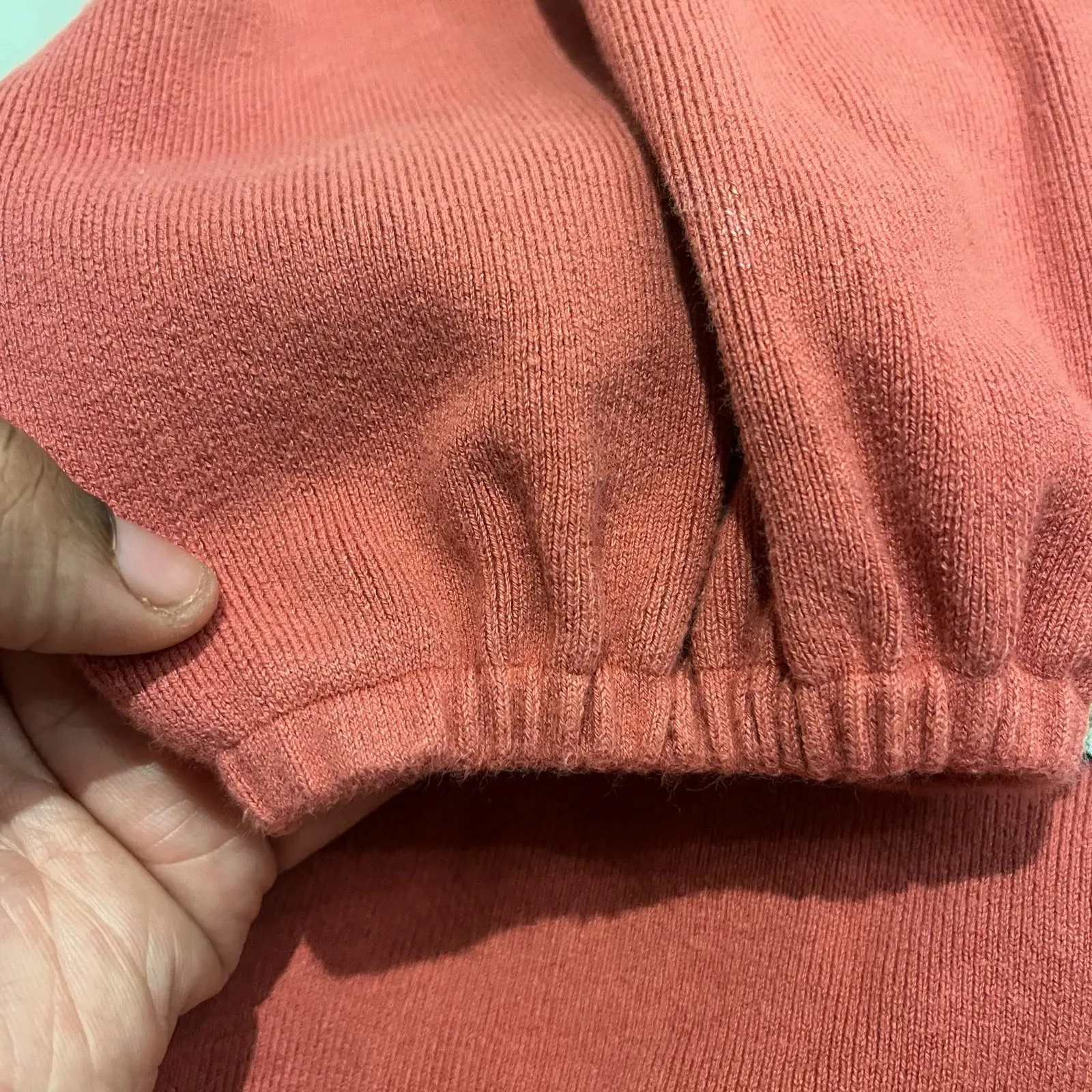 ZARA Women Small‎ Balloon Sleeve Knit Puff Sleeve Mini Dress Shirt Rose Pink - Image 13