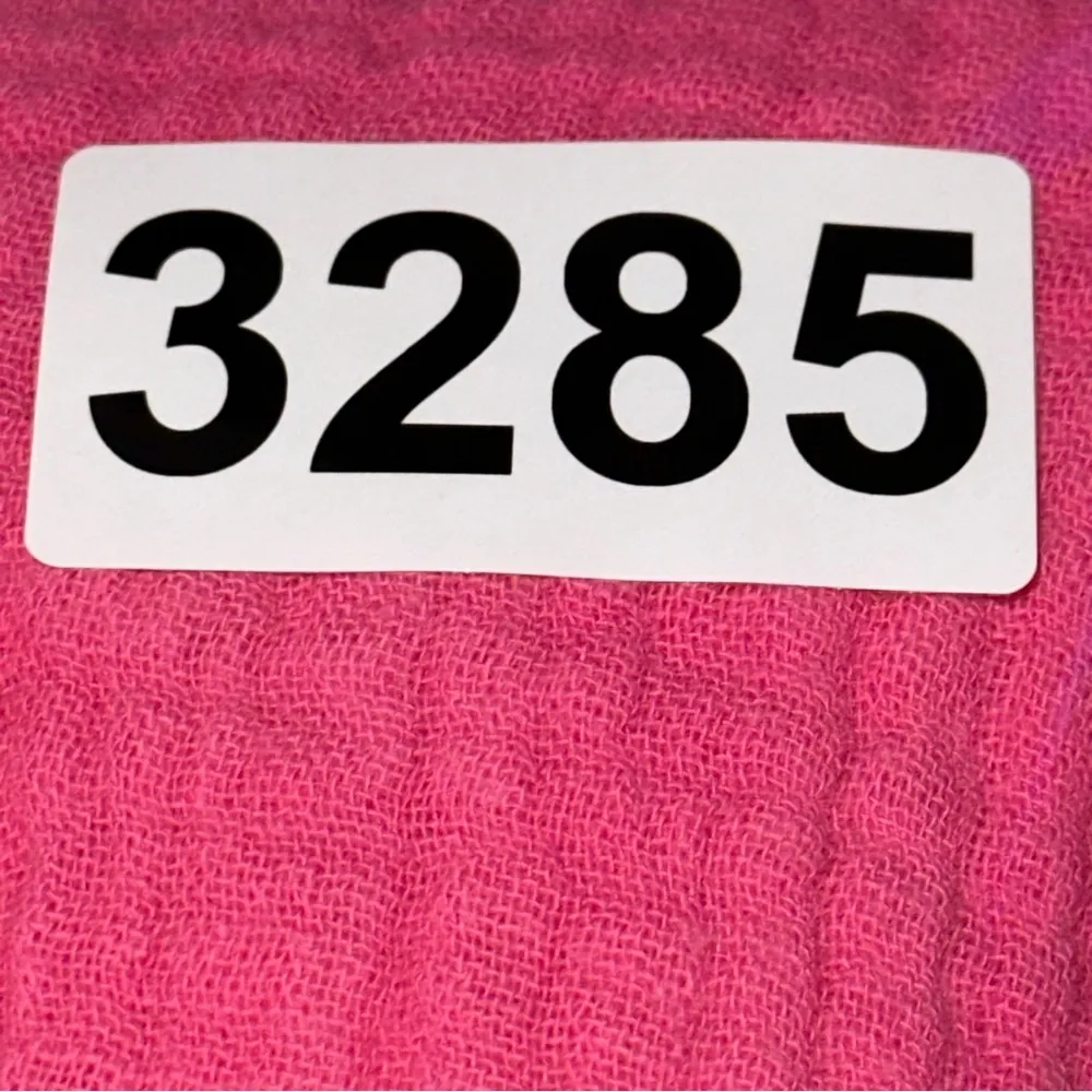 Sundays Women’s Size S Pink Cotton Crinkle Ruffle Trim Siri Sleeveless Romper - Image 9