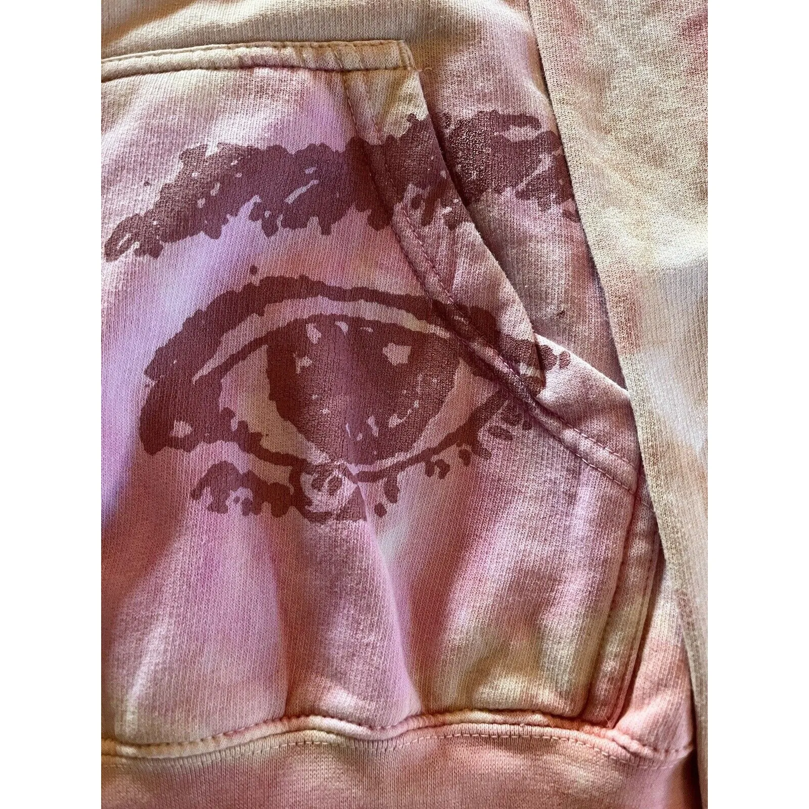 Shawn Mendes The Tour Concert Sketch II Tye Die Hoodie Size Medium Very Soft - Image 2