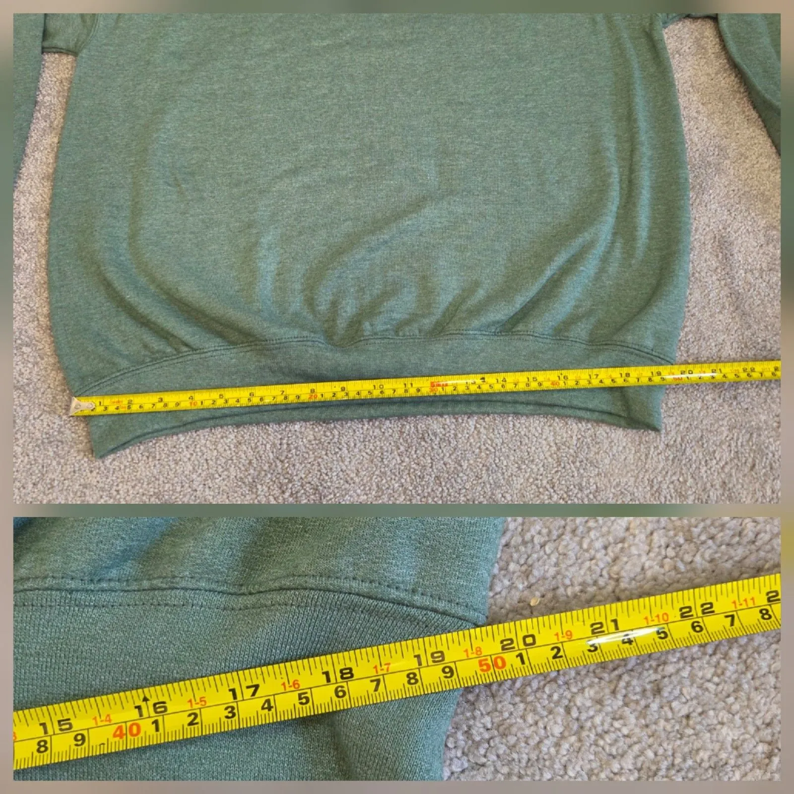 I'm A Delight Sz Large Funny Snarky Offensive Unisex Crewneck Sweatshirt Green - Image 7