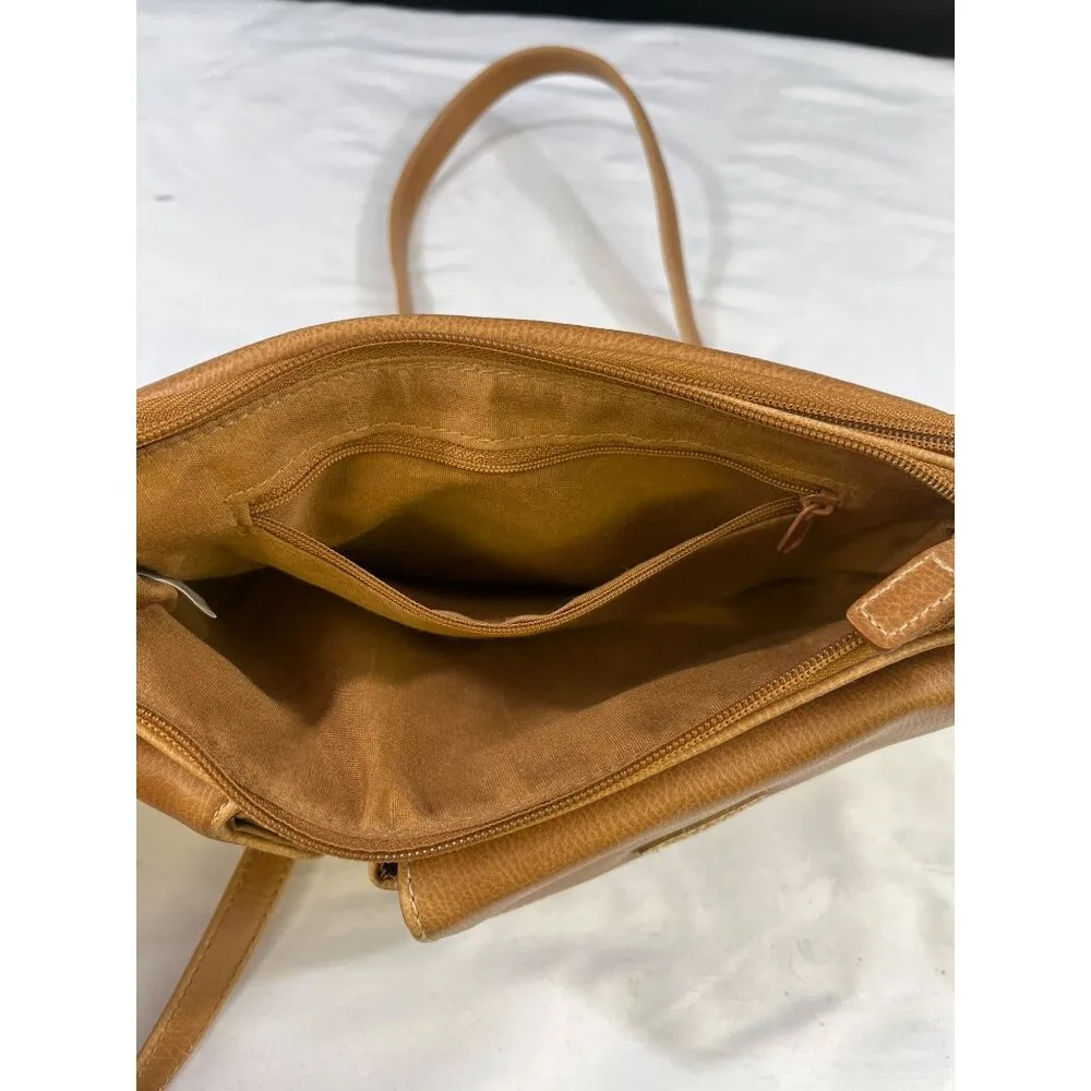 Rosetti Women's Tan Leather Purse/Crossbody Bag Size S SKU 5971 - Image 5