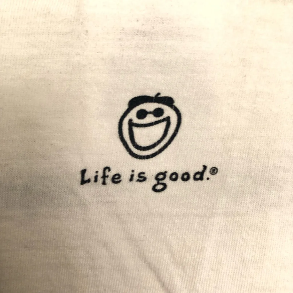 Life is Good Long Sleeve Snow Day Shirt Size M - Image 6