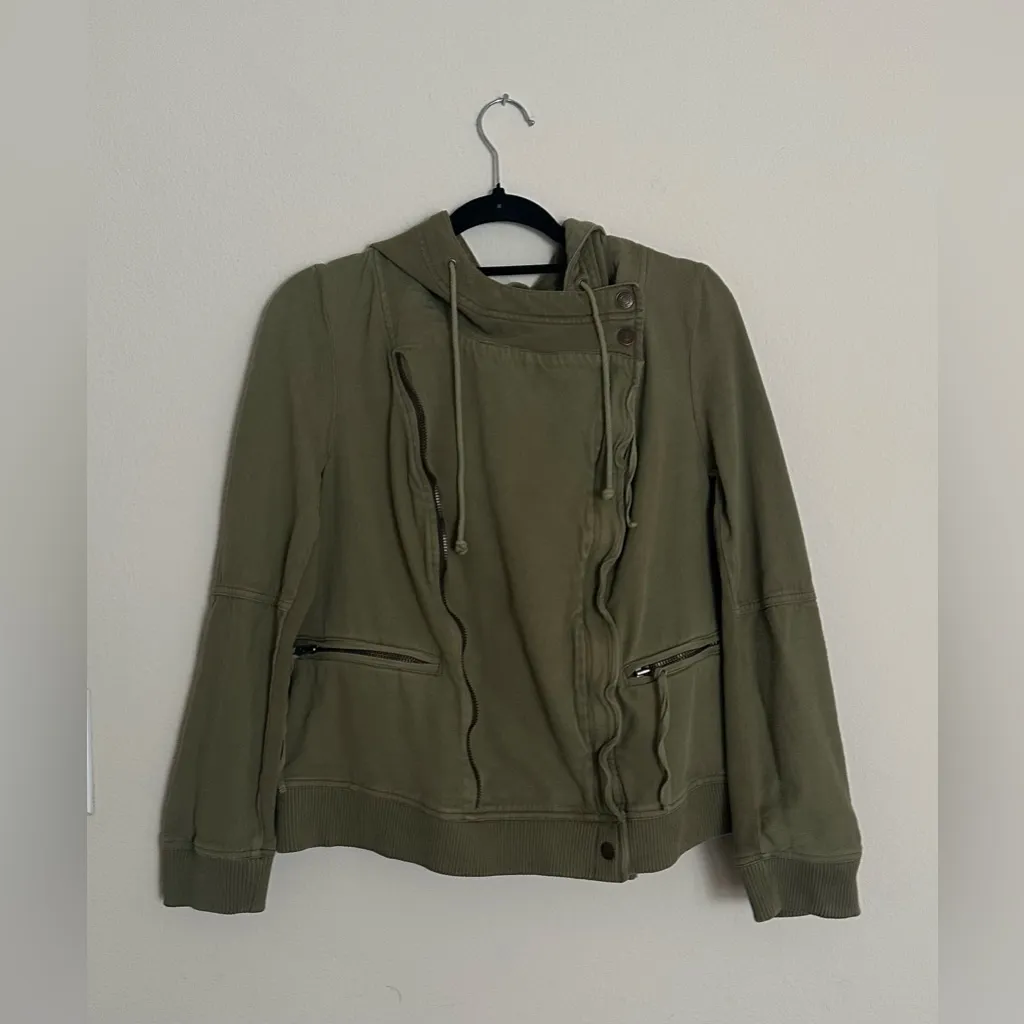 We The Free Olive Utility Jacket - Image 3