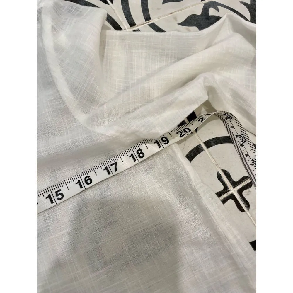 Orvis cotton bohemian blouse size small - Image 7