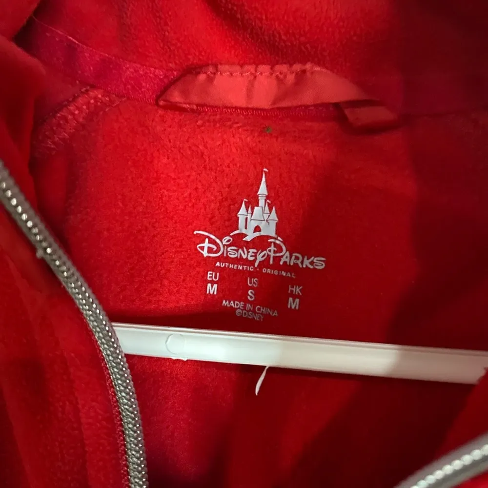Red Quarter-Zip Pullover Disney small - Image 5