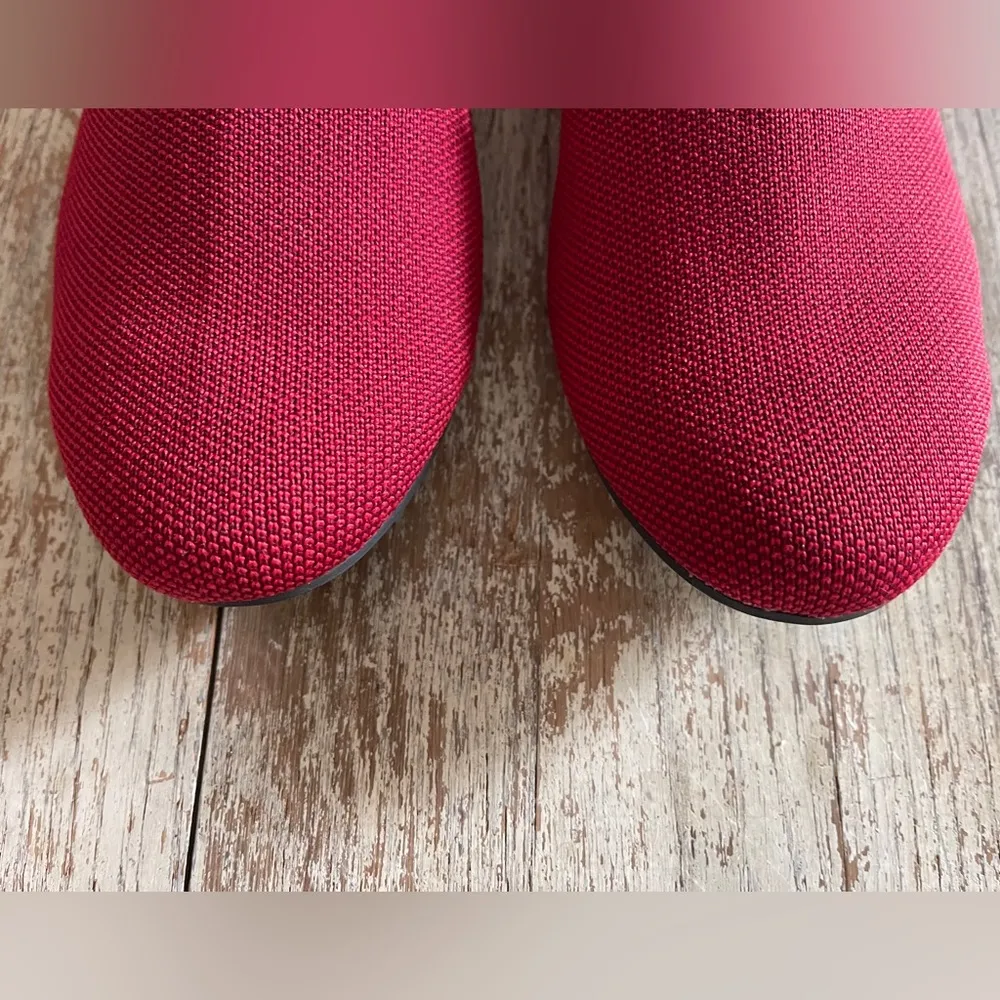 Rothy's The Loafer Dark Red Womens Size 8.5 Slip On Sustainable Classic Normcore - Image 4