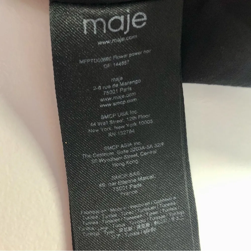 Maje Daisy Groovy Crop Top Tank Sweetheart Neckline Colorful 70s Floral Multi 8 - Image 11