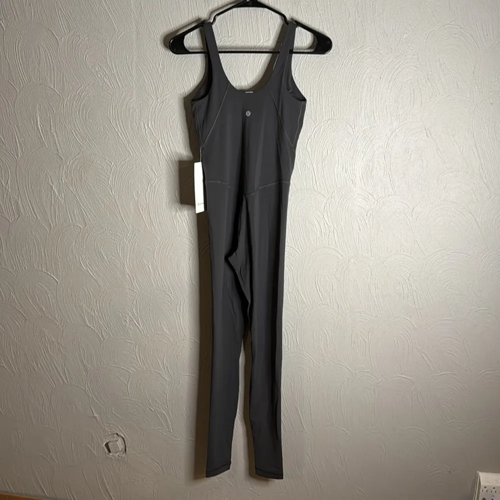 541. Lululemon Align Bodysuit 28” size 4 in graphite grey - Image 5