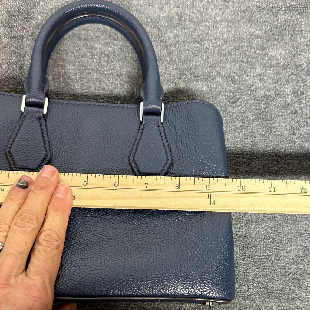 Michael Kors Dark Blue Satchel Bag - Image 8