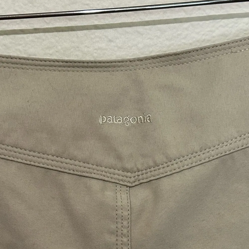 Patagonia Kokawe Capilene‎ Capri Pants Womens Size 6 Outdoors Hiking Kahki - Image 7