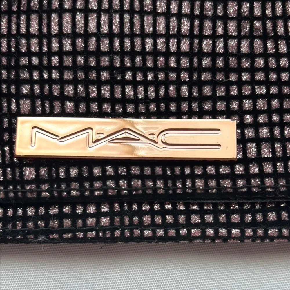 MAC Makeup Pouch Black EUC - Image 2