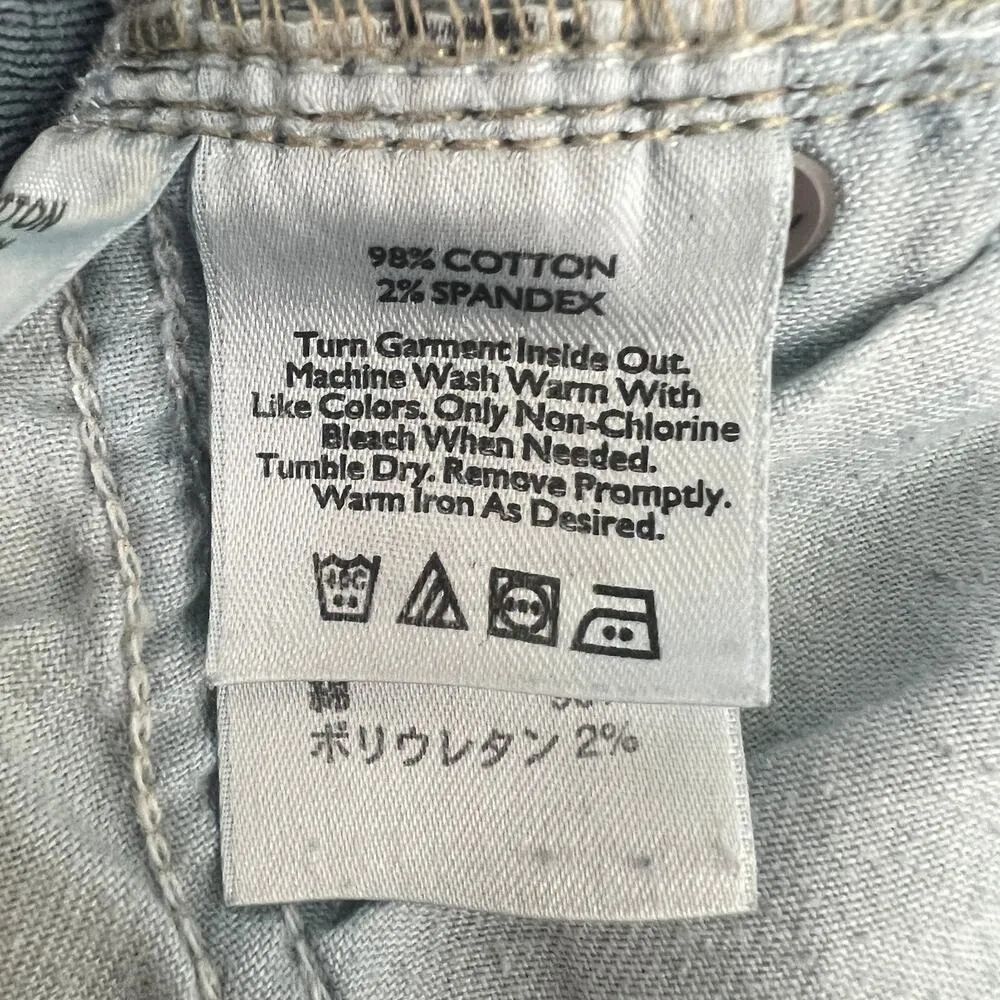 Eddie Bauer Women's Low Rise Denim/Jean Shorts Size 8 Breathable Stretch - Image 5