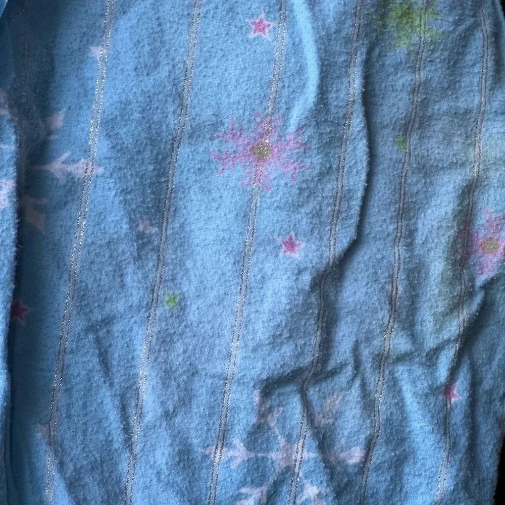 Vanity fair size large cotton pajama snowflake pants - Image 3