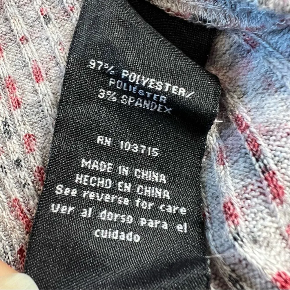 Sharagano Women's XL Boat Neck Blouse Long-Sleeve Ribbed Top - Image 8