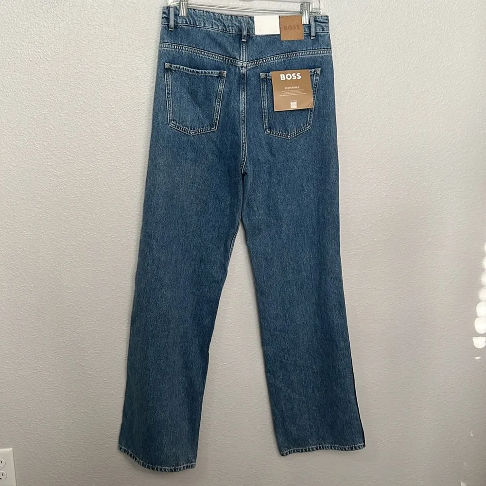 Hugo Boss Modern Wide Leg Jean Size 30 NWT - Image 7