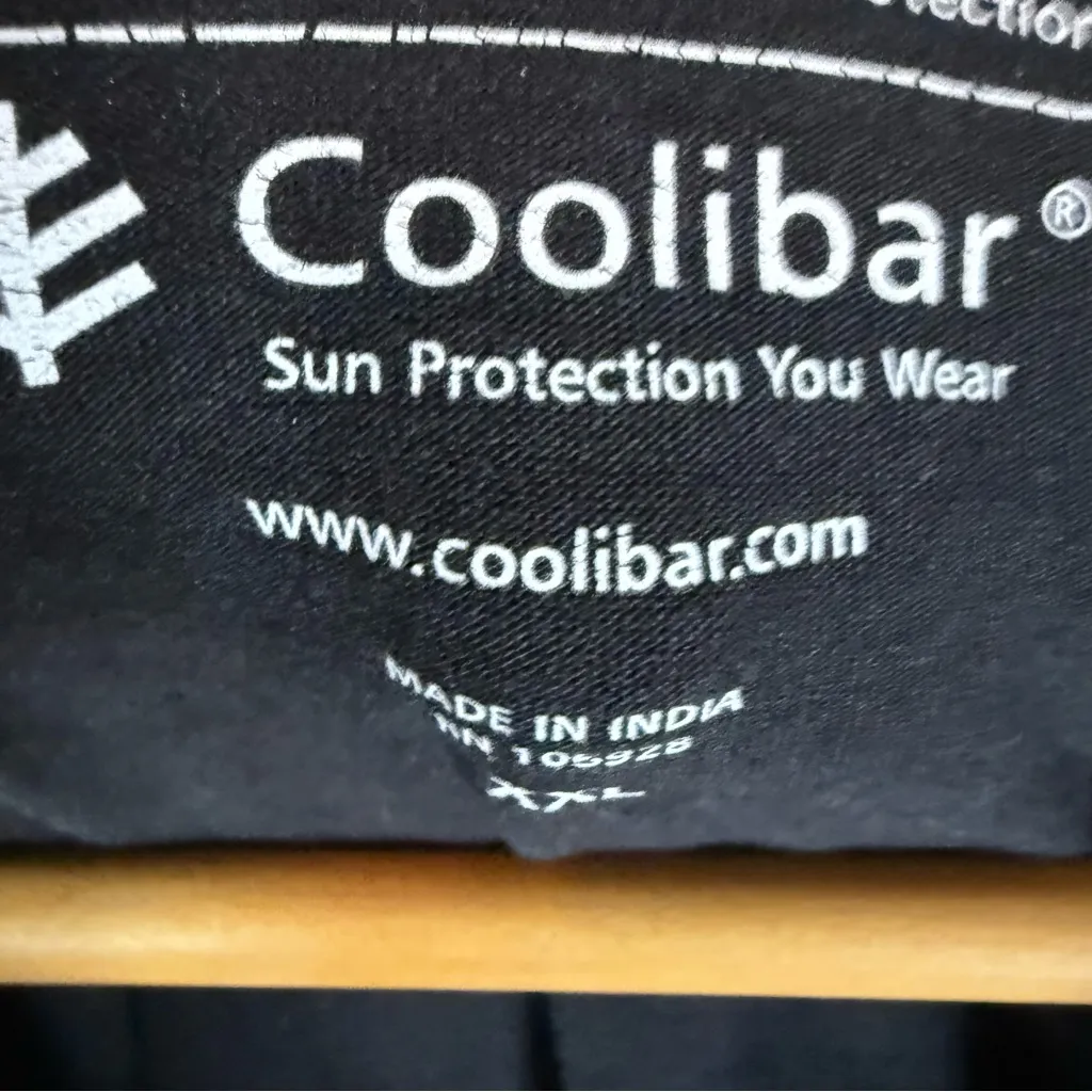 Coolibar XXL Women's Seaside Hoodie Black SPF UV 50+ Protection Sun Travel Beach - Image 5