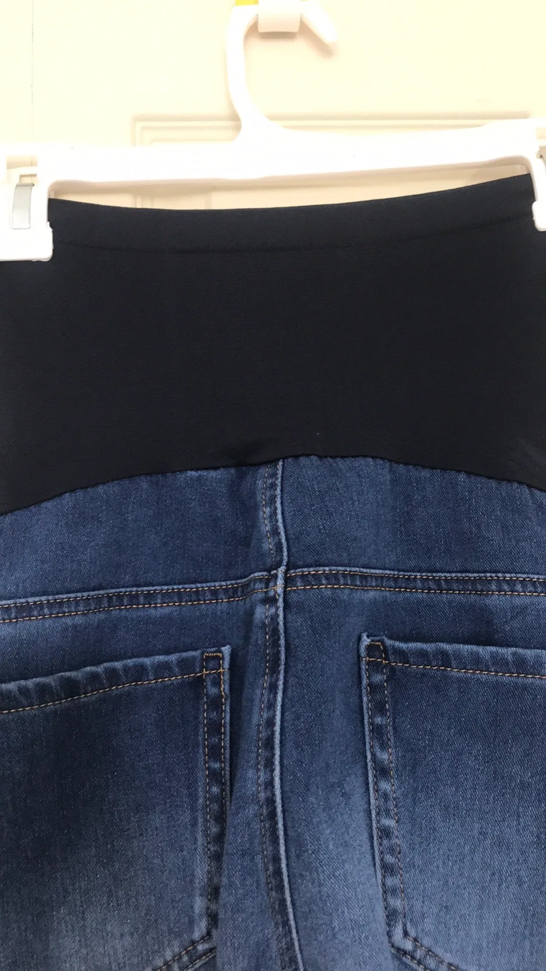 MATERNITY JEANS DARK BLUE SIZE L - Image 3