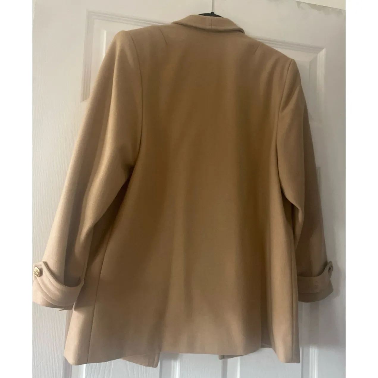 Goldie Vintage Tan‎ Peacoat  Coat - Image 10