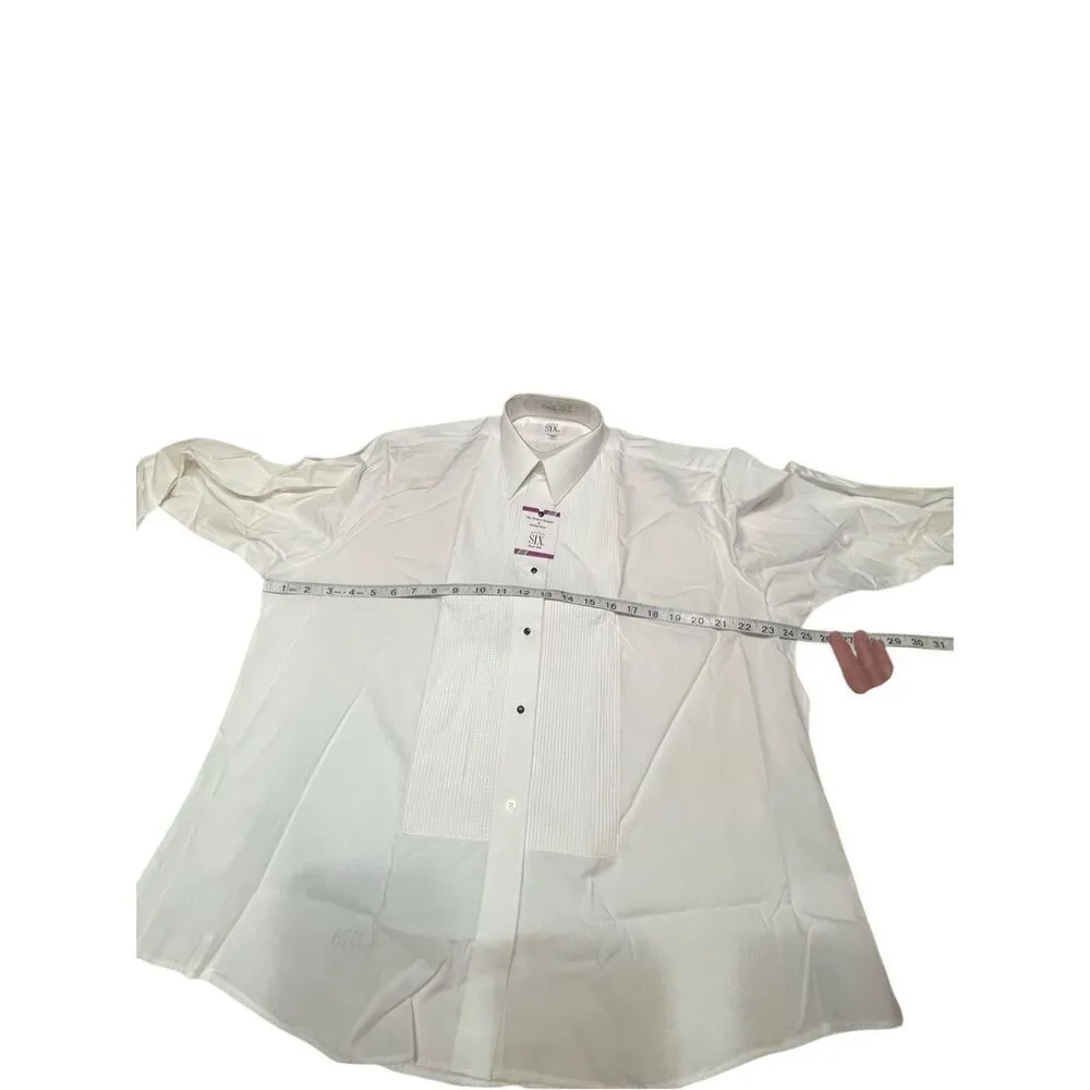 After 6 Womans White Waitress tuxedo blouse Sz 20 NWT - Image 5