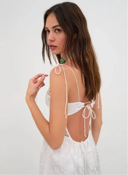 For Love & Lemons Baby’s Breath Slip Dress - Image 2