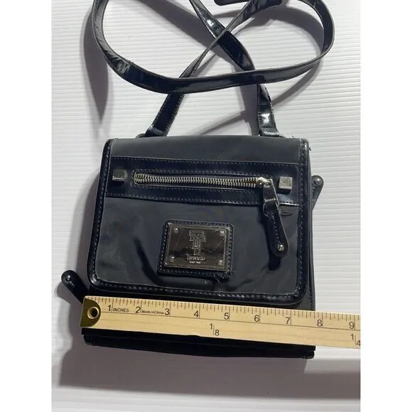 Tignanello Nylon Womens Black Shoulder Bag‎ - Image 2