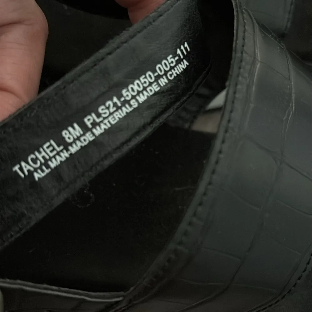 Baretraps black platform chunky sandals tachel shoes size 8 - Image 7