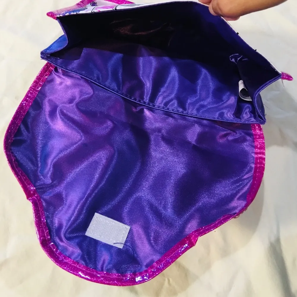 NWOT Purple Glittery Princess In Training Purse for Baby Girl Dress Up Play Time - Image 6