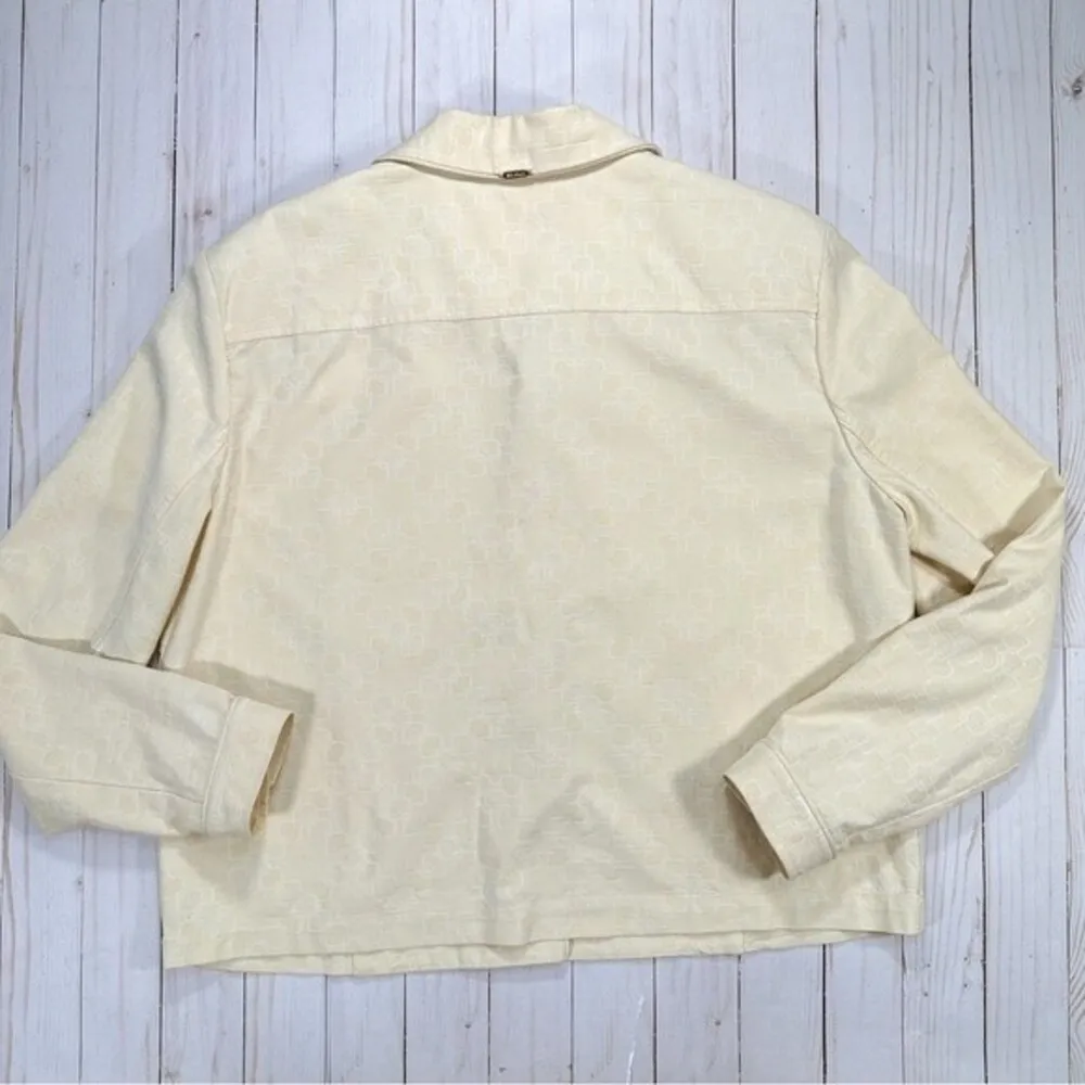 St. John Womens Size Large Vintage Designed Button Long Sleeve Collared Jacket - Image 5