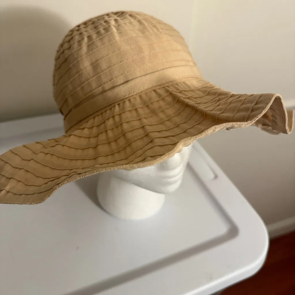 Panama Jack  Women's Beige Sun Hat NWOT - Image 3