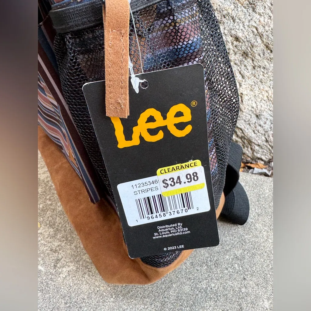 Lee Striped Multicolor Backpack - Image 4