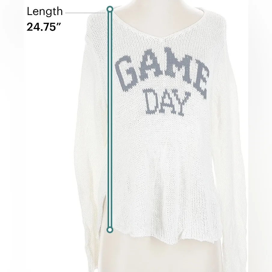 Wooden Ships Game Day Sweater S/M EUC - Image 10