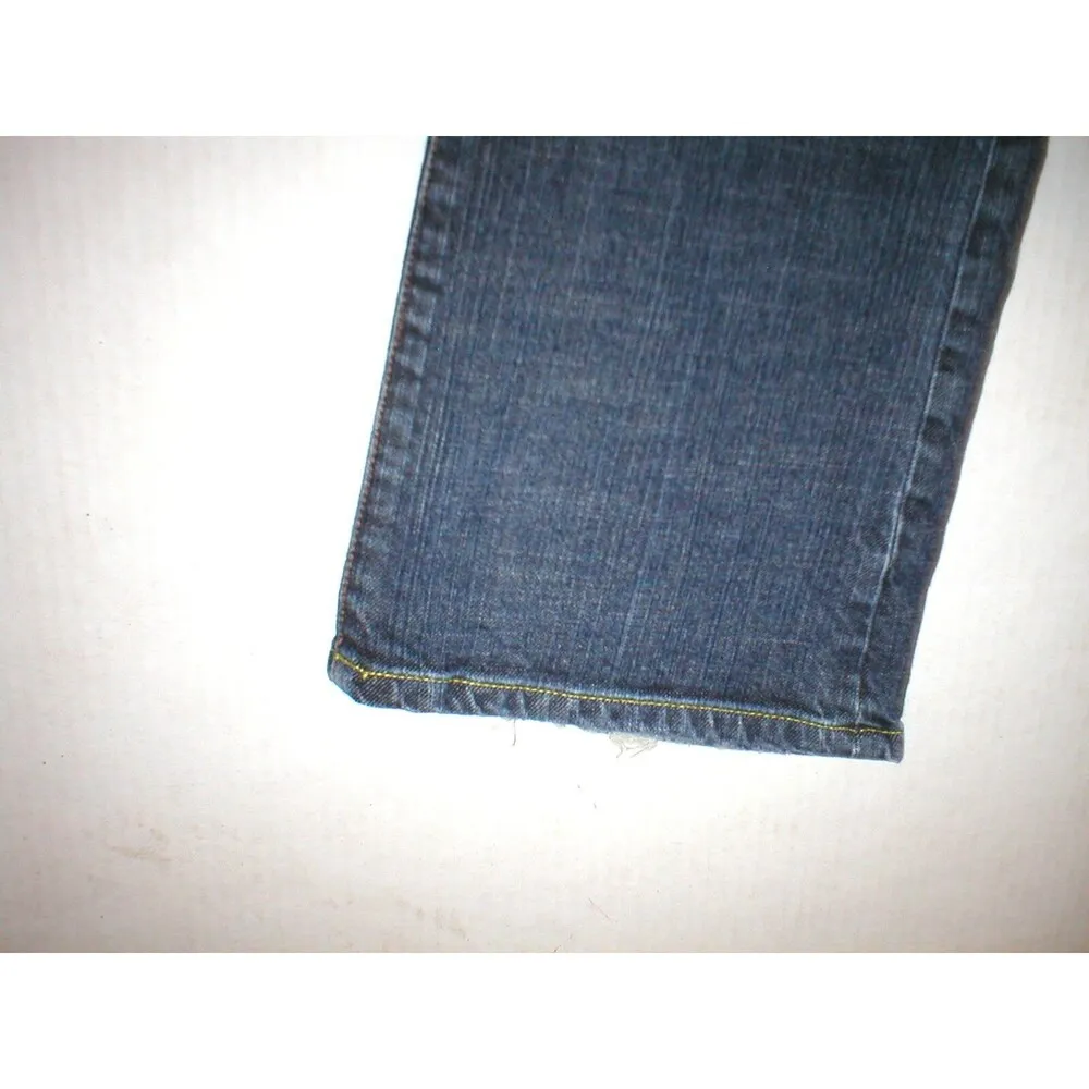 Womens Designer Citizens of Humanity Kelly Boot Cut Jeans 26 USA Made Distressed - Image 10