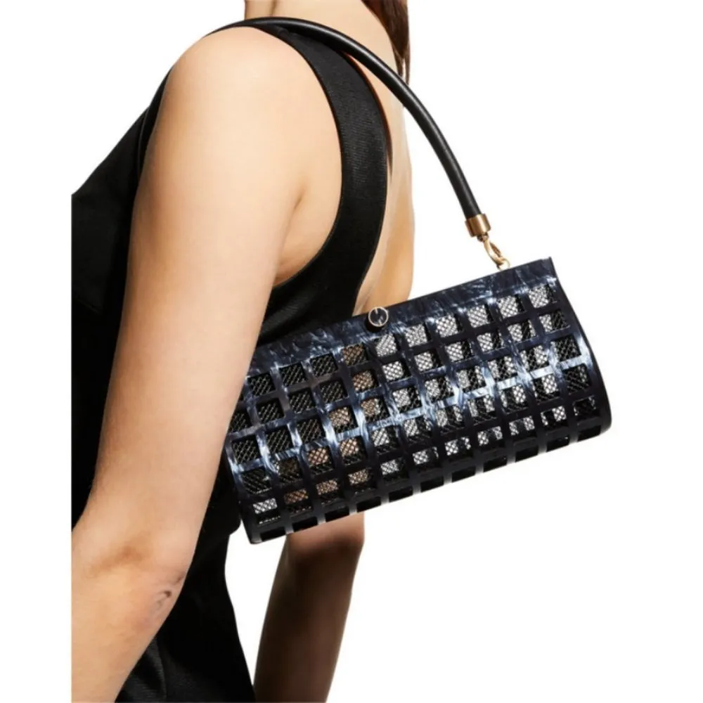 💕CULT GAIA💕 Alana Acrylic Shoulder Bag ~ Black NWT - Image 5