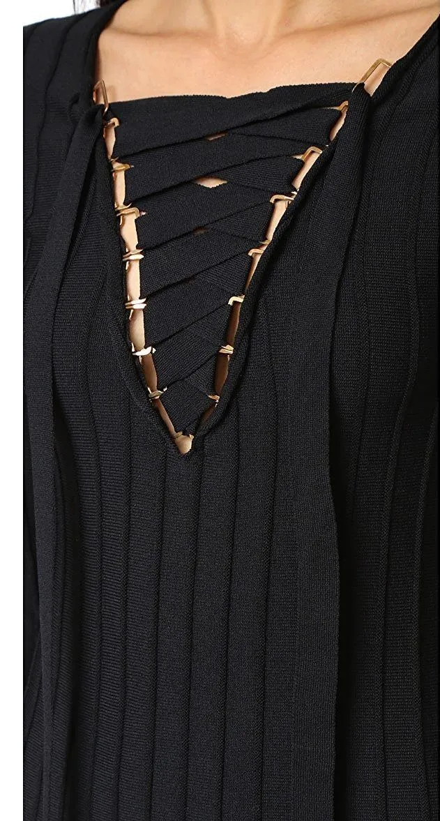 NWT For Love and Lemons Simone Lace Front Dress - Image 6