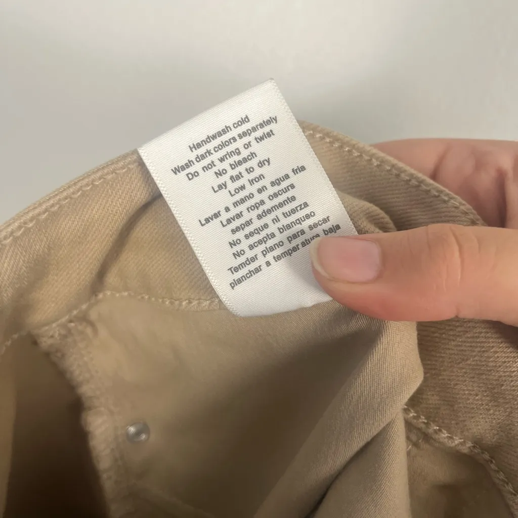 Judy Blue High Waist Tummy Control Flare Stretch Jeans in Khaki size 24W - Image 8