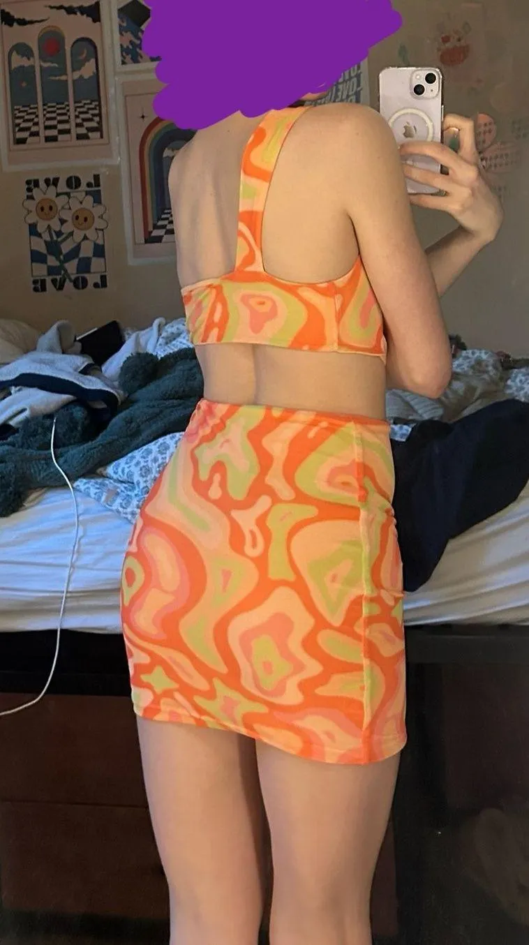 Groovy Cutout Dress - Image 4