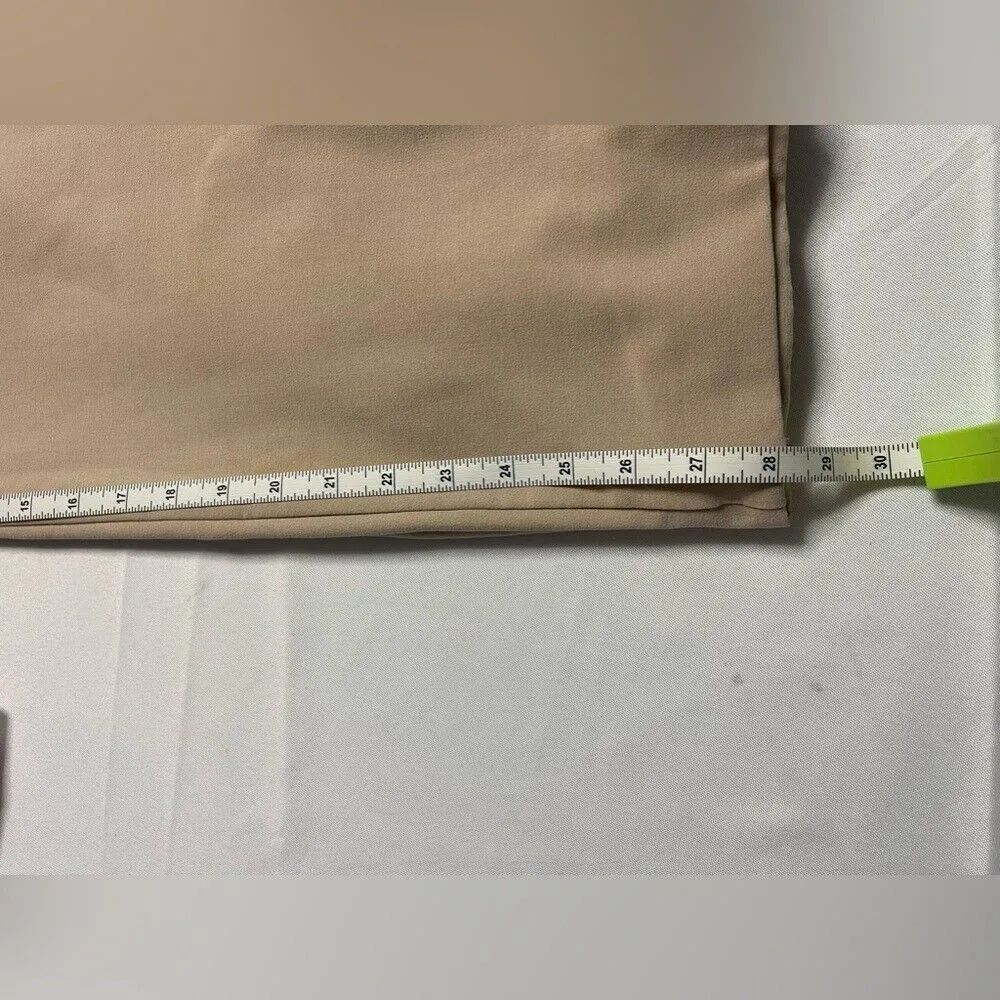 Two hearts, maternity‎ tan pants, size large - Image 6