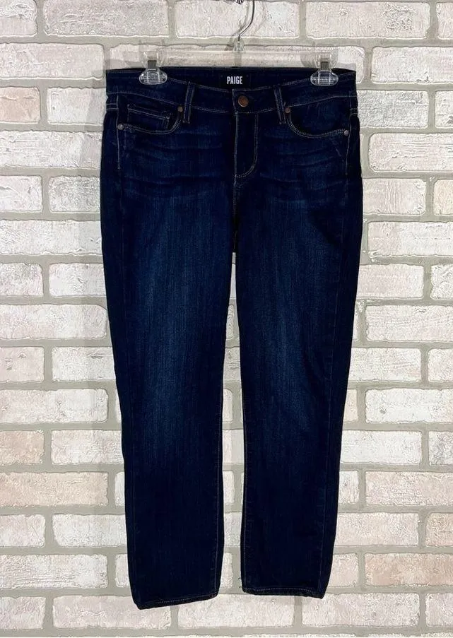 Paige Transcend Verdugo Ankle Skinny Jeans in Tari Wash Size 28 - Image 8