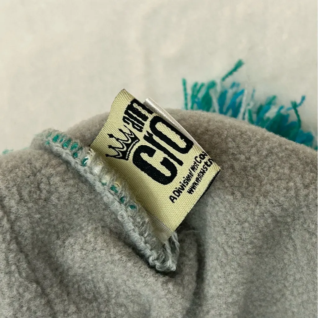 New Hampshire State Green Peruvian Knit Winter Ski Pom Tassels Beanie Hat Cap - Image 8