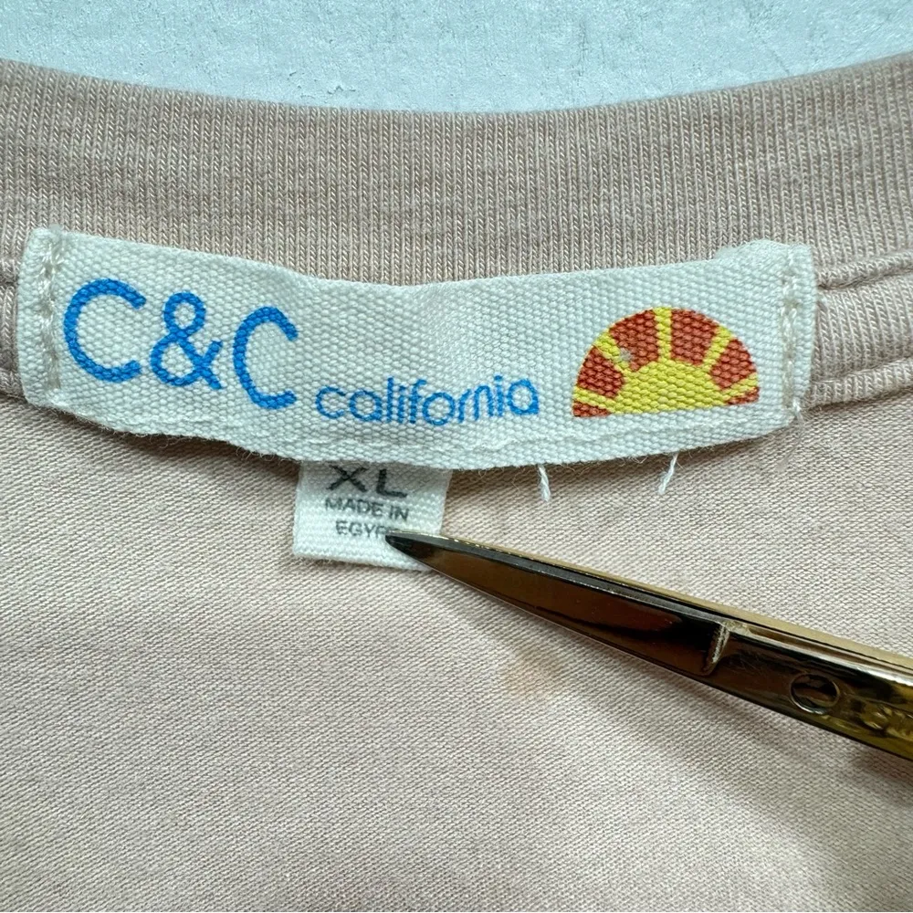 Peach Mauve Find Joy In All Things Sleeveless T-shirt Size XL - Image 8