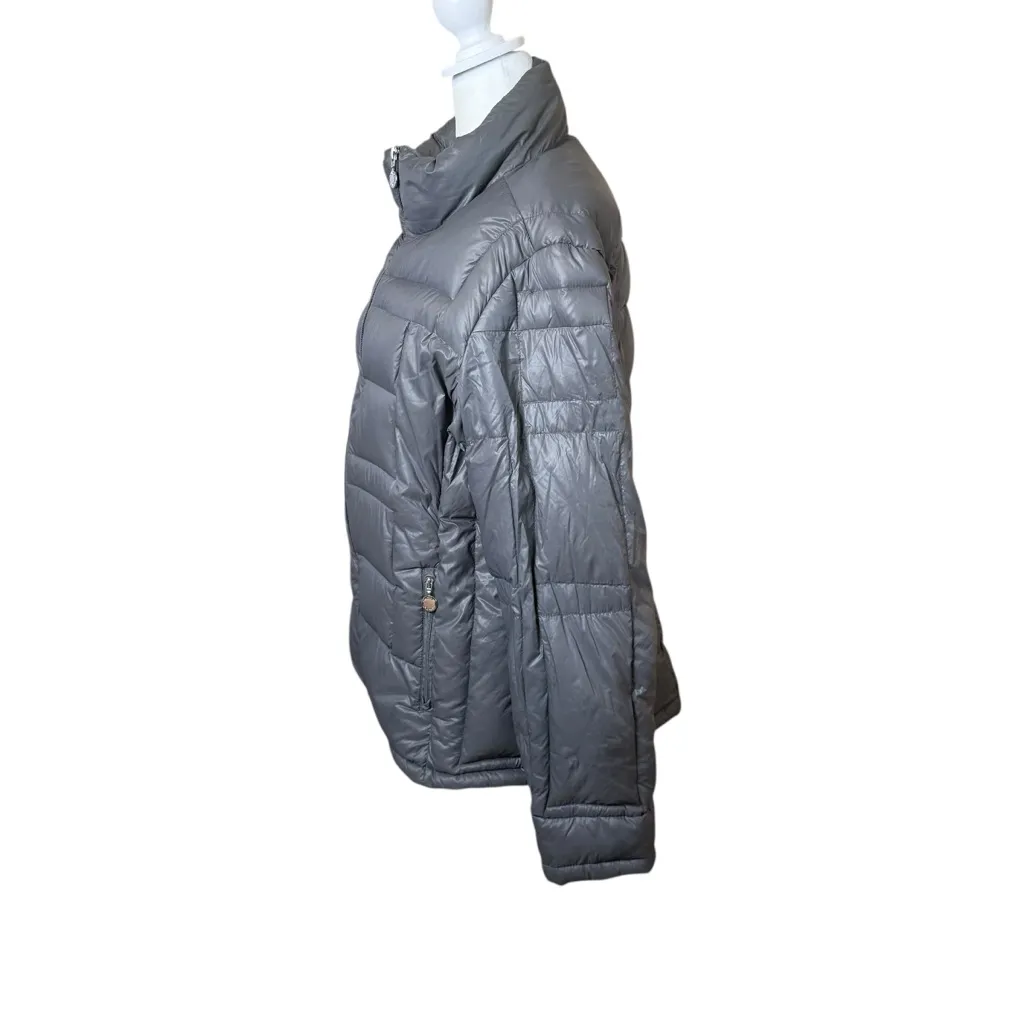 Calvin Klein Womens XL Packable Gray Premium Down  Winter Puffer Jacket Neutral - Image 2