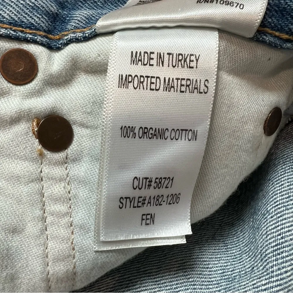 AGOLDE Fen High Rise Relaxed Taper Jeans, Color Wander, Size 25, NWT - Image 14