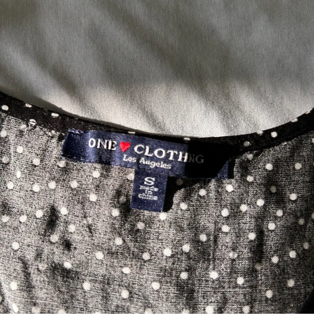 polka dot flowy top‎ sleeveless - Image 2